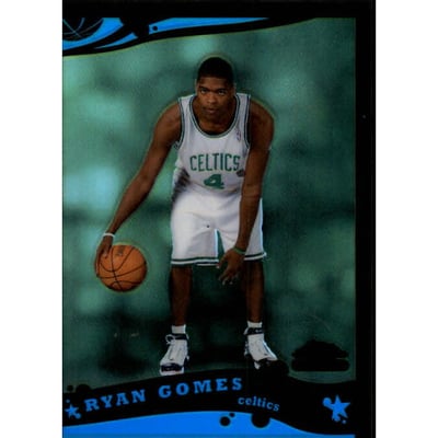 2005-06 Topps Chrome Refractors Black #185 Ryan Gomes