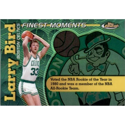 2006-07 Finest Moments Refractors #LB Larry Bird