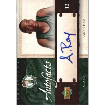 2007-08 Artifacts Autofacts #AFAR Allan Ray