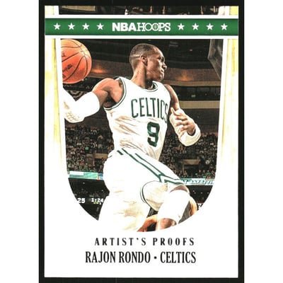 2011-12 Hoops Artist's Proofs #15 Rajon Rondo