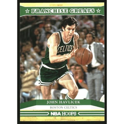 2012-13 Hoops Franchise Greats #6 John Havlicek