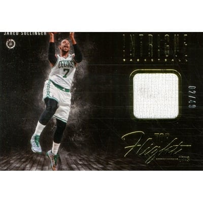 2013-14 Panini Intrigue Top Flight Unis #42 Jared Sullinger/49