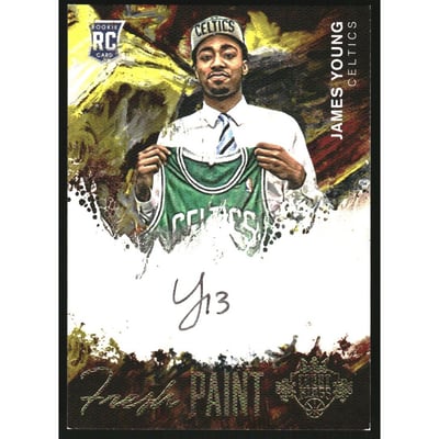 2014-15 Court Kings Fresh Paint Autographs #FPJY James Young/260