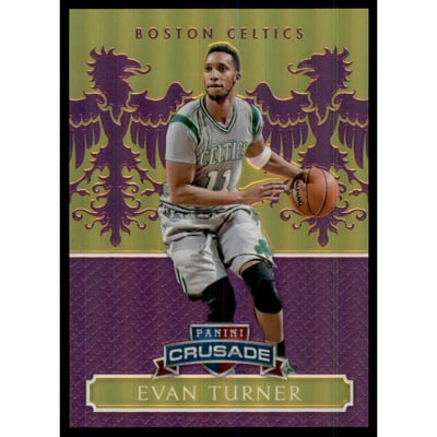 2014-15 Panini Excalibur Crusade Purple #107 Evan Turner