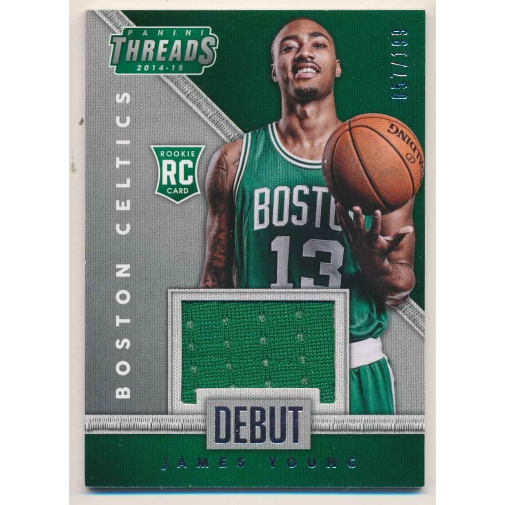 2014-15 Panini Threads Debut Threads #29 James Young