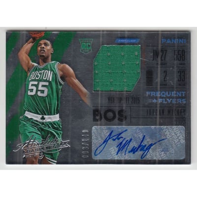 2015-16 Absolute Memorabilia Freshman Flyer Jersey Autographs #FJAJM Jordan Mickey/149