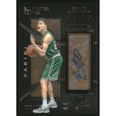 2015-16 Panini Black Gold Grand Debut Signatures #10 R.J. Hunter/199