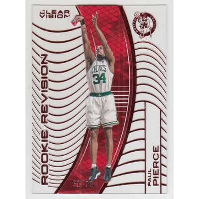 2015-16 Panini Clear Vision Red #133A Paul Pierce RR