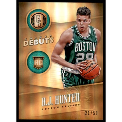 2015-16 Panini Gold Standard Golden Debuts #6 R.J. Hunter