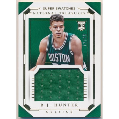2015-16 Panini National Treasures Super Swatches Rookies #2 R.J. Hunter/99