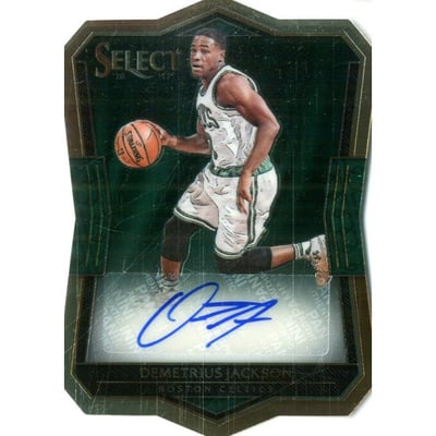 2016-17 Select Die-Cut Rookie Autographs #39 Demetrius Jackson