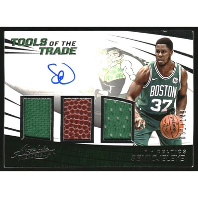 2017-18 Absolute Memorabilia Tools of the Trade Three Swatch Signatures #30 Semi Ojeleye/149