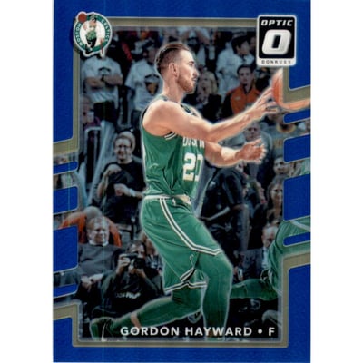 2017-18 Donruss Optic Blue #10 Gordon Hayward