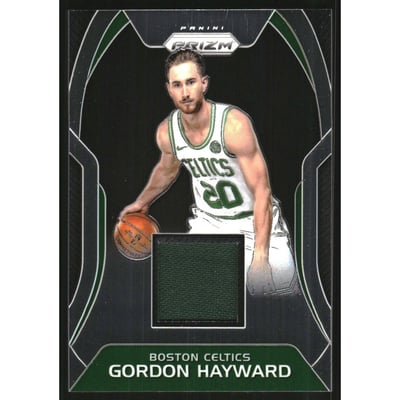 2017-18 Panini Prizm Sensational Swatches #58 Gordon Hayward