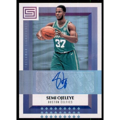 2017-18 Panini Status Freshman Signatures #22 Semi Ojeleye