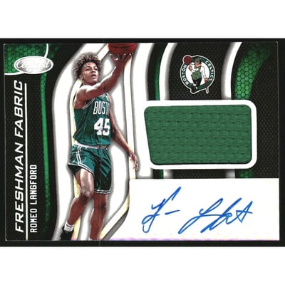 2019-20 Certified Freshman Fabric Signatures #7 Romeo Langford
