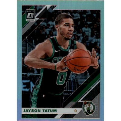 2019-20 Donruss Optic Holo #82 Jayson Tatum