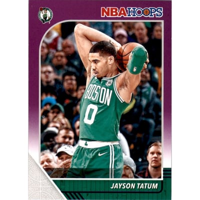 2019-20 Hoops Purple #6 Jayson Tatum