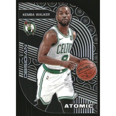 2019-20 Panini Obsidian Atomic #14 Kemba Walker