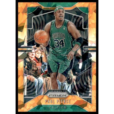 2019-20 Panini Prizm Prizms Orange Ice #29 Paul Pierce