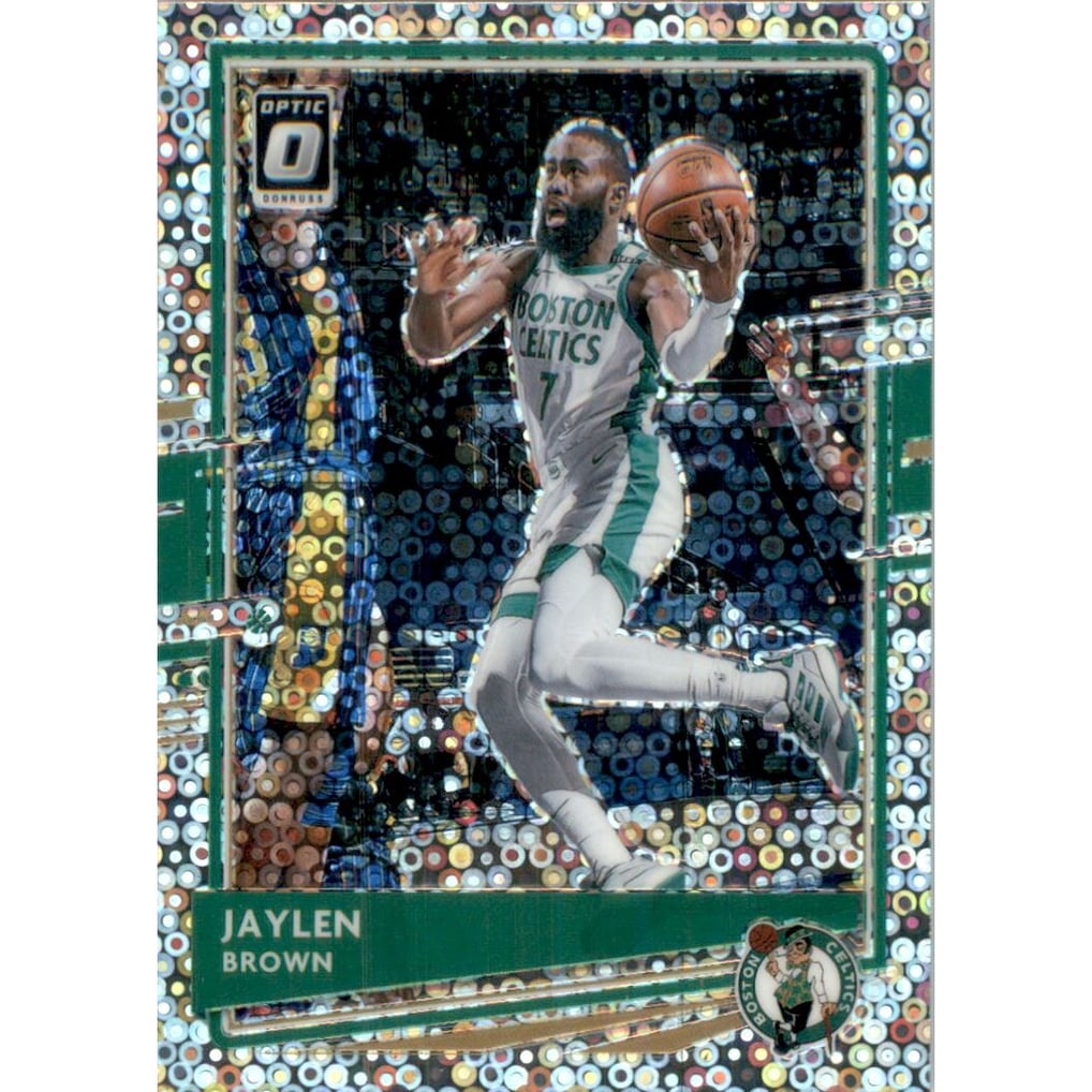 2020-21 Donruss Optic Fast Break Holo #127 Jaylen Brown