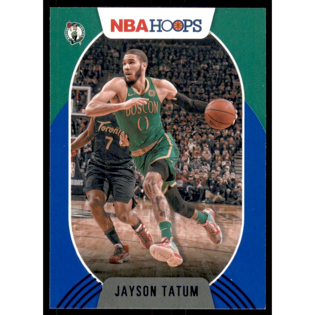 2020-21 Hoops Blue #116 Jayson Tatum