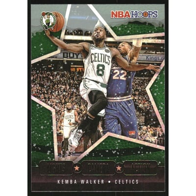 2020-21 Hoops Lights Camera Action Winter Holo #10 Kemba Walker