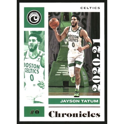 2020-21 Panini Chronicles Bronze #9 Jayson Tatum