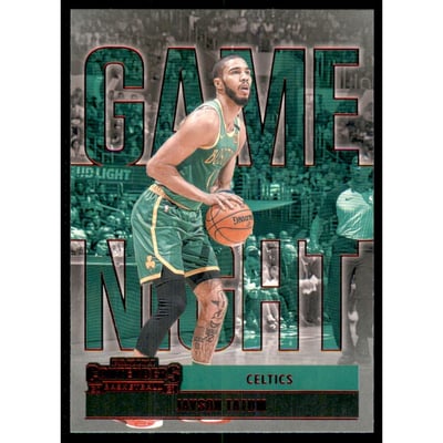 2020-21 Panini Contenders Game Night Ticket Red #17 Jayson Tatum