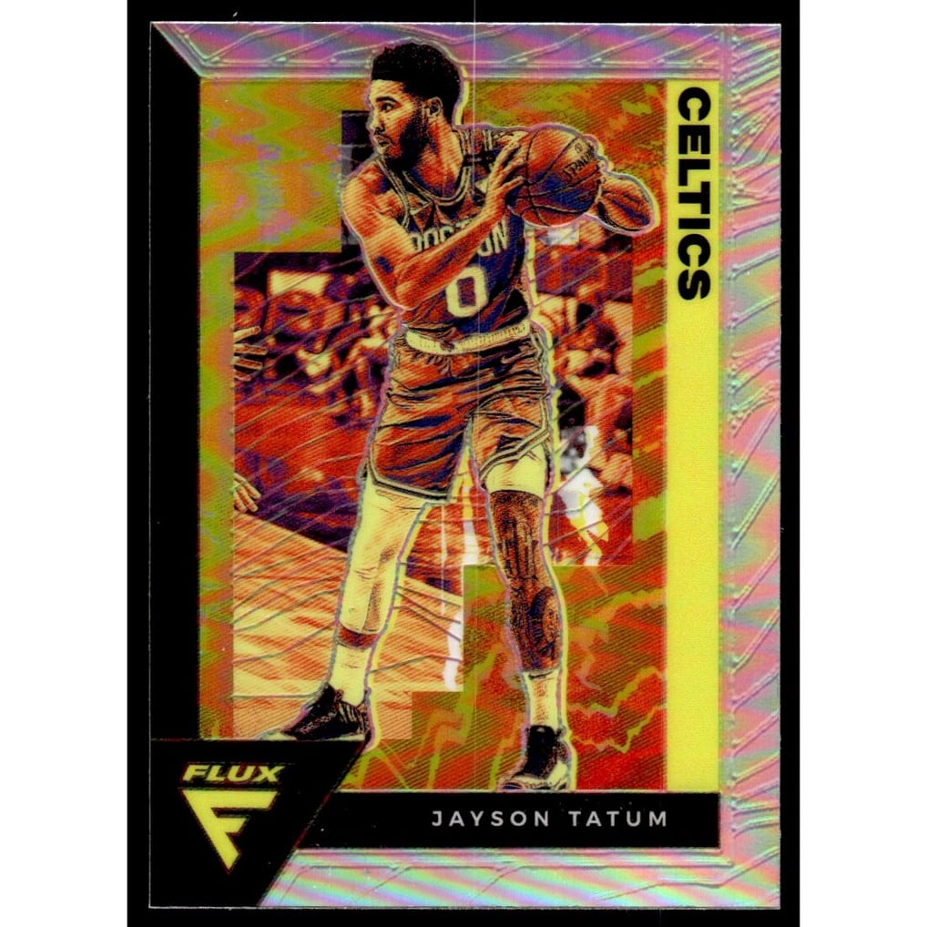2020-21 Panini Flux Silver #7 Jayson Tatum