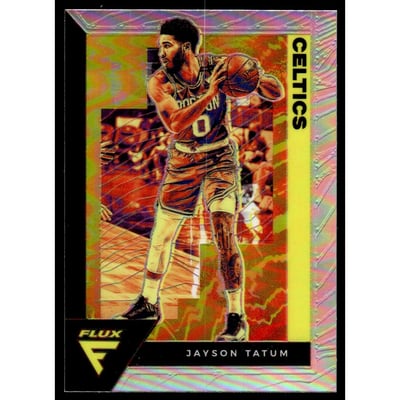 2020-21 Panini Flux Silver #7 Jayson Tatum
