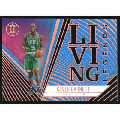 2020-21 Panini Illusions Living Legends Sapphire #3 Kevin Garnett
