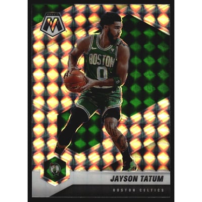 2020-21 Panini Mosaic Mosaic #107 Jayson Tatum