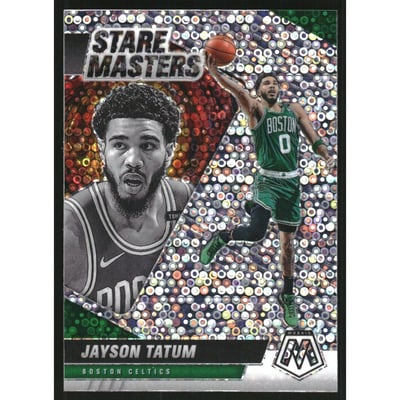 2020-21 Panini Mosaic Stare Masters Fast Break #11 Jayson Tatum
