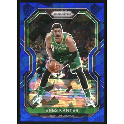 2020-21 Panini Prizm Prizms Blue Ice #212 Enes Kanter