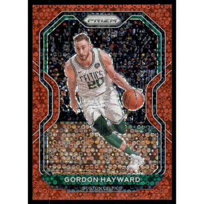 2020-21 Panini Prizm Prizms Fast Break Red #47 Gordon Hayward