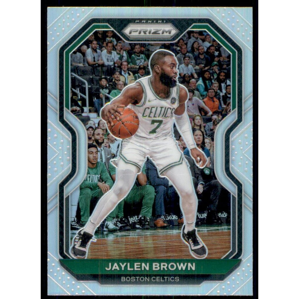 2020-21 Panini Prizm Prizms Silver #189 Jaylen Brown