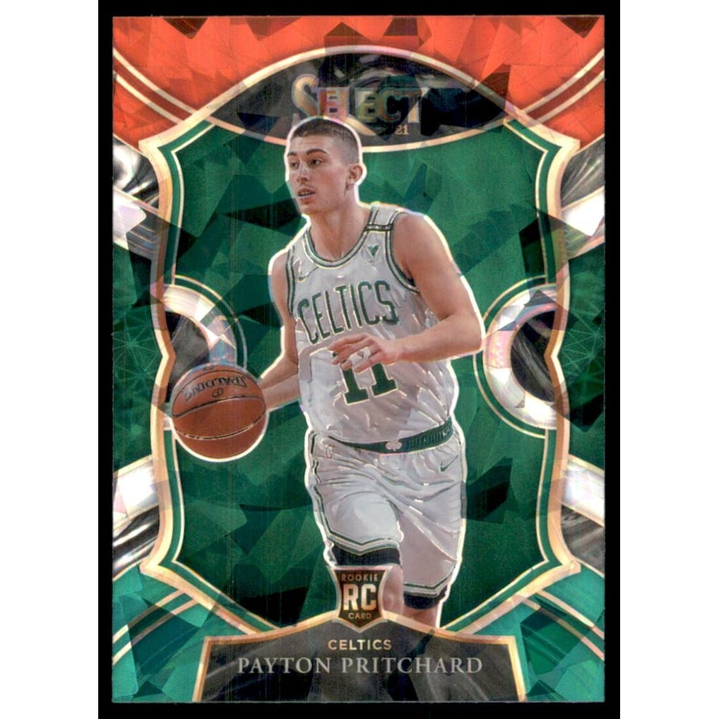 2020-21 Select Prizms Red White Green Ice #86 Payton Pritchard