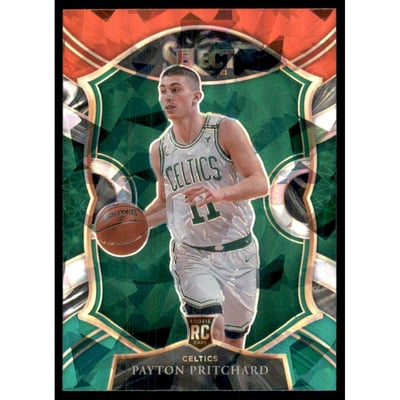2020-21 Select Prizms Red White Green Ice #86 Payton Pritchard