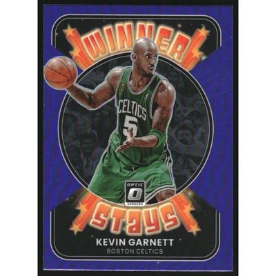 2021-22 Donruss Optic Winner Stays Purple #11 Kevin Garnett