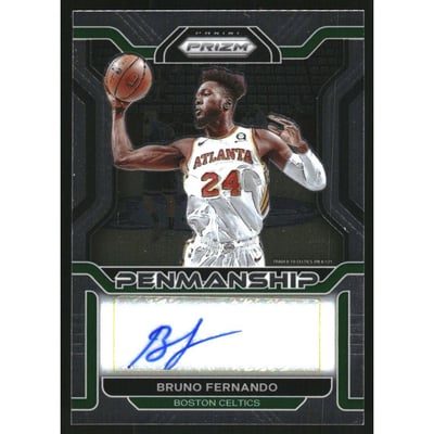 2021-22 Panini Prizm Penmanship #25 Bruno Fernando