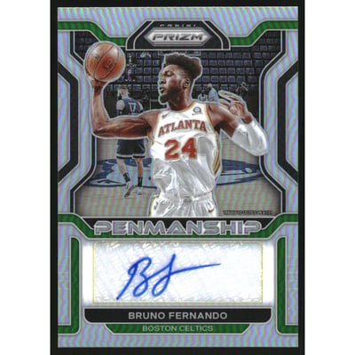 2021-22 Panini Prizm Penmanship Prizms Silver #25 Bruno Fernando