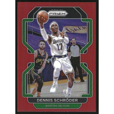 2021-22 Panini Prizm Prizms Red #20 Dennis Schroder