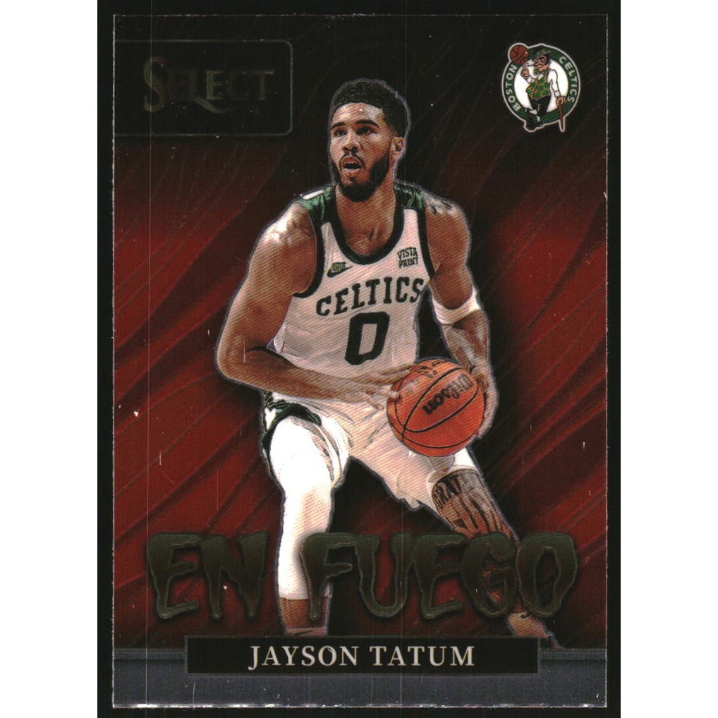2021-22 Select En Fuego #7 Jayson Tatum