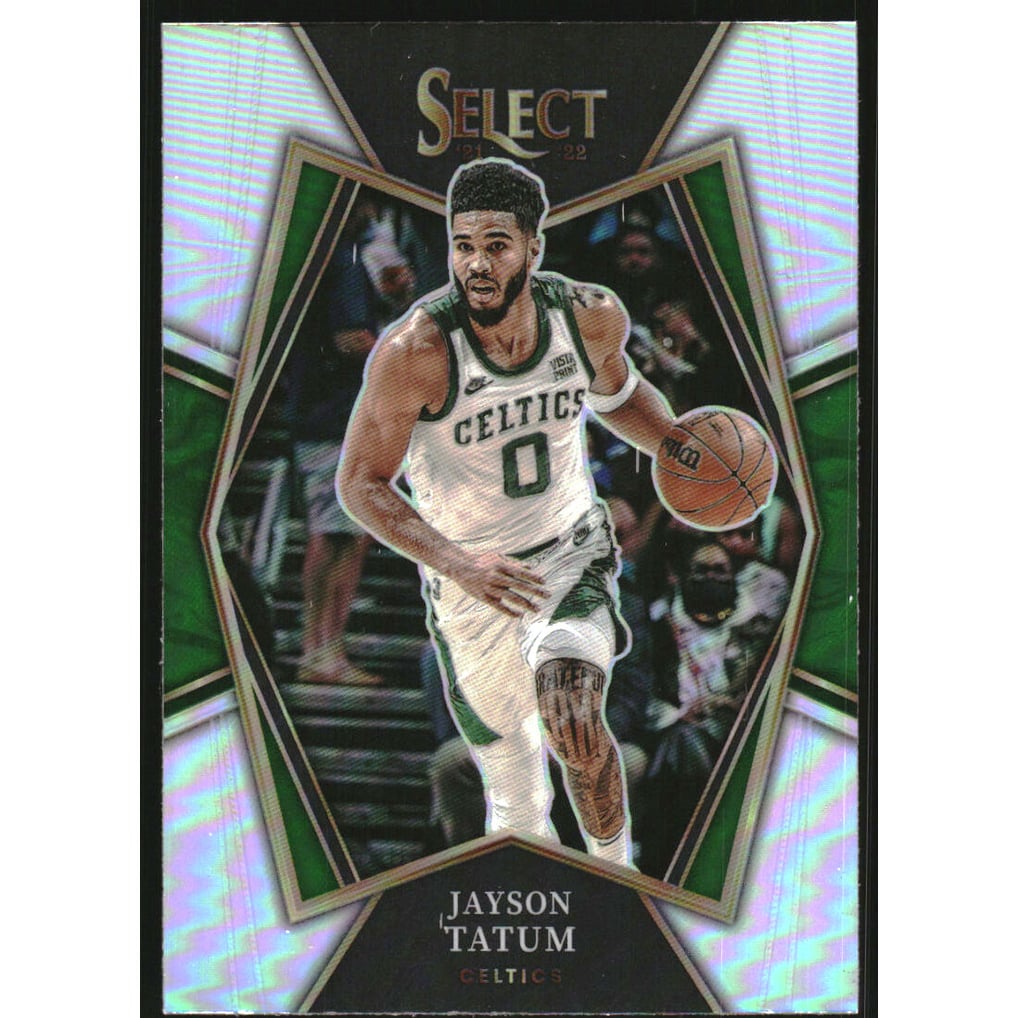 2021-22 Select Prizms Silver #172 Jayson Tatum