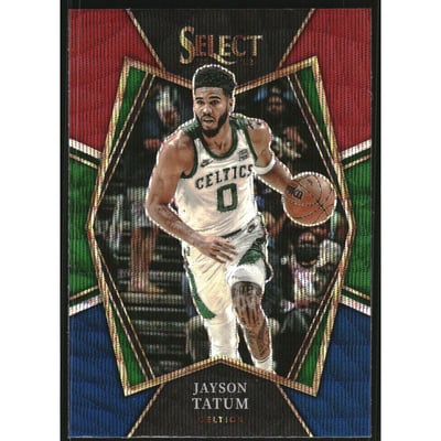 2021-22 Select Prizms Tri-Color #172 Jayson Tatum