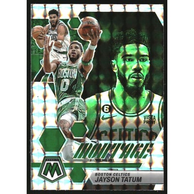 2022-23 Panini Mosaic Montage Mosaic #18 Jayson Tatum