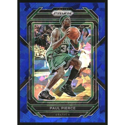 2022-23 Panini Prizm Prizms Blue Ice #272 Paul Pierce