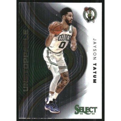 2022-23 Select Unstoppable #9 Jayson Tatum