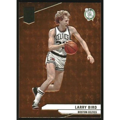 2023-24 Elite Orange #58 Larry Bird